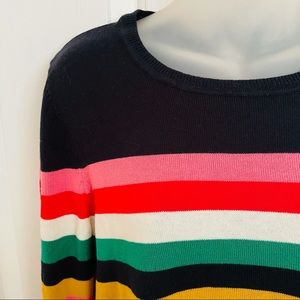 Can Heusen rainbow sweater